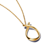 363316C00-50 - Naszyjnik z zawieszką o organicznym kształcie 363316C00-50