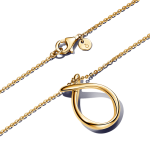 363316C00-50 - Naszyjnik z zawieszką o organicznym kształcie 363316C00-50