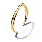 563310C00-2 - Otwarta bransoletka bangle o organicznym kształcie 563310C00-2