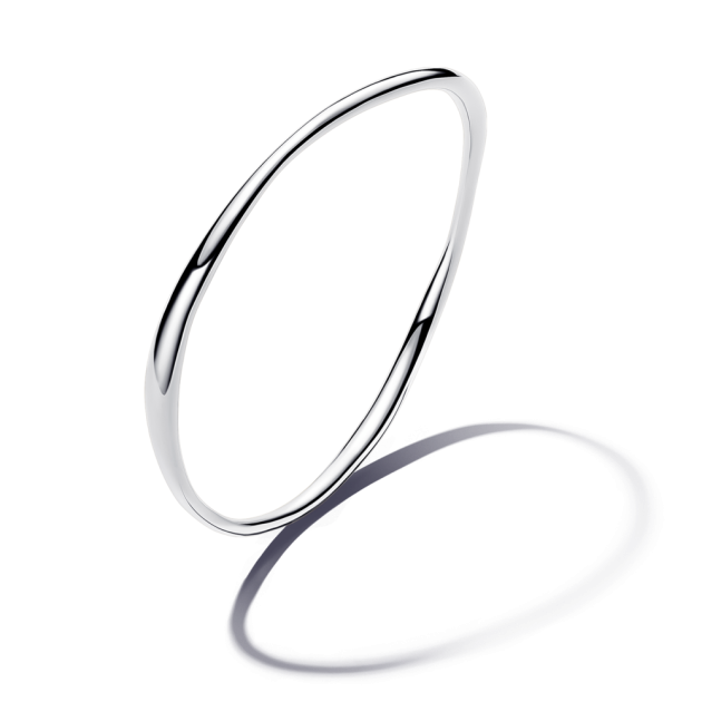 593317C00-2 - Bransoletka bangle o organicznym kształcie 593317C00-2