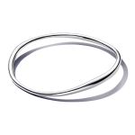 593317C00-2 - Bransoletka bangle o organicznym kształcie 593317C00-2