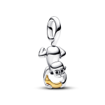 763343C01 - Dwutonowy charms-zawieszka Ruchoma małpka 763343C01