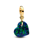 763348C01 - Charms-zawieszka Opalizujące zielone serce 763348C01