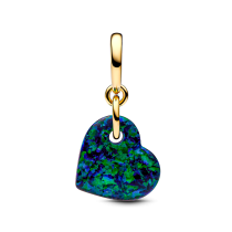 763348C01 - Charms-zawieszka Opalizujące zielone serce 763348C01