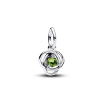 793125C08 - Charms-zawieszka Jasnozielony symbol wieczności 793125C08