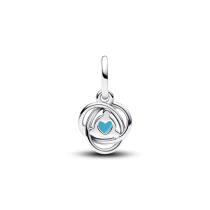 793125C12 - Charms-zawieszka Turkusowy symbol wieczności 793125C12