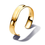 563302C00-3 - Szeroka otwarta bransoletka bangle o organicznym kształcie 563302C00-3