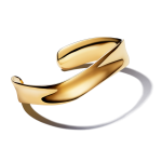 563302C00-3 - Szeroka otwarta bransoletka bangle o organicznym kształcie 563302C00-3