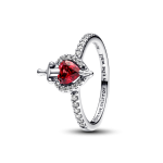 193422C01-56 - Pierścionek Diaboliny Disneya z czerwonym sercem 193422C01-56