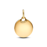 368610C00 - Okrągły charms-zawieszka z miejscem na grawer 368610C00