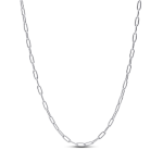 393416C00-70 - Naszyjnik z podłużnymi ogniwami 393416C00-70