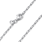 393416C00-70 - Naszyjnik z podłużnymi ogniwami 393416C00-70