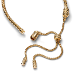 563090C00-2 - Bransoletka łańcuszkowa ze ściągaczem o pokrytej wypustkami powierzchni 563090C00-2