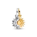 763585C01 - Rozdzielany charms-zawieszka Słońce i Księżyc 763585C01