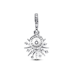 793512C01 - Podwójny charms-zawieszka Roziskrzone fajerwerki 793512C01