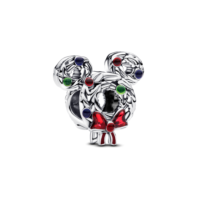 793531C01 - Charms Disney Myszka Miki Świąteczny wieniec 793531C01