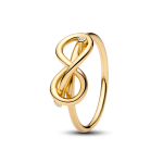 163759C01-54 - Pierścionek z symbolem nieskończoności