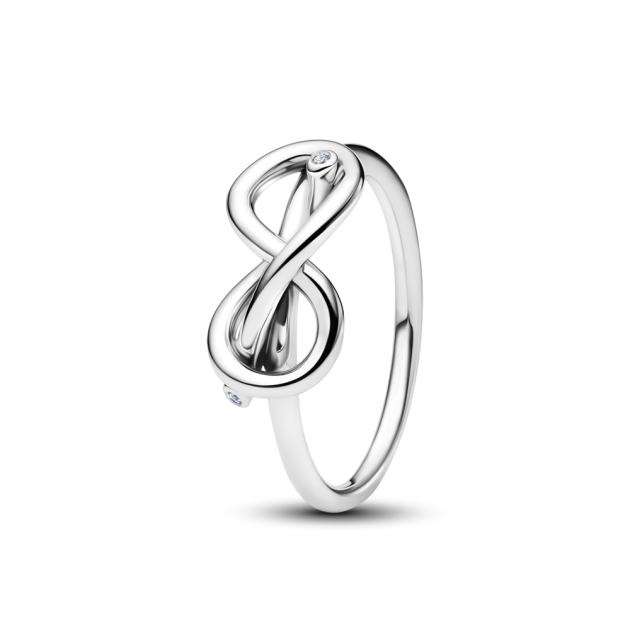 193759C01-54 - Pierścionek z symbolem nieskończoności 193759C01-54 