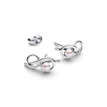 293761C01 - Kolczyki sztyfty z symbolem nieskończoności 293761C01