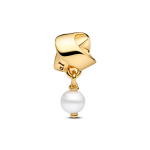 763784C01 - Charms w kształcie kokardy z poddaną obróbce perłą hodowaną