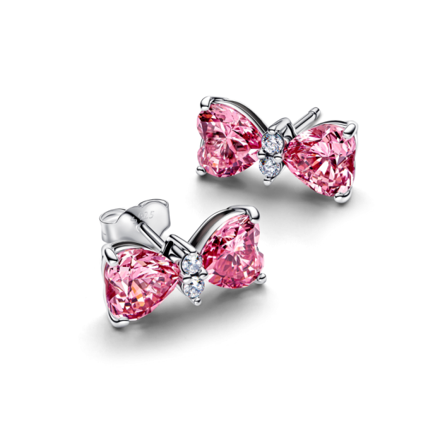 294265C01 - Kolczyki sztyfty w kształcie kokardy 294265C01