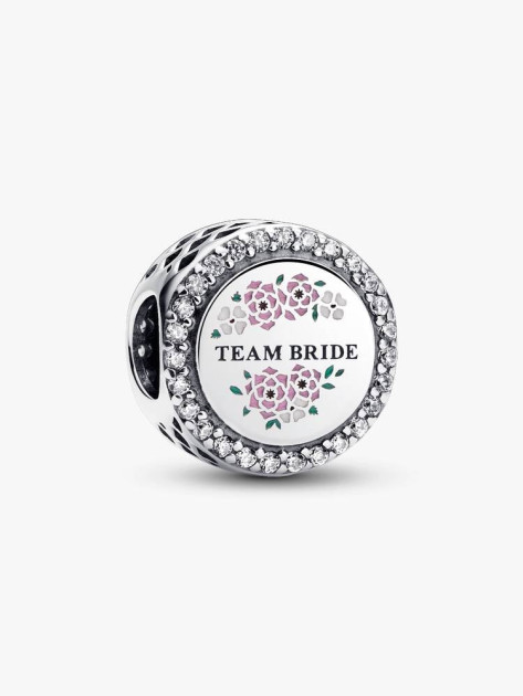 792016CZ_E089 - Charms z miejscem na grawer Team Bride-792016CZ_E089