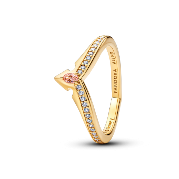 164334C01-50 - Pierścionek Disney Tiara Księżniczki Aurory-64334C01-50