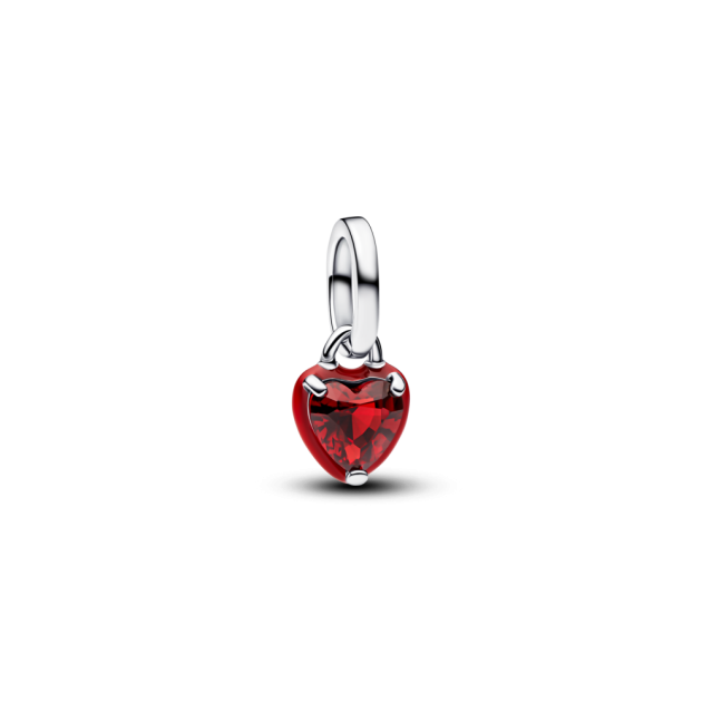793042C05 - Mały charms-zawieszka Czerwona czakra serca-793042C05