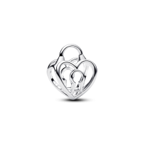 794358C00 - Charms Ażurowe serce z kłódką-794358C00