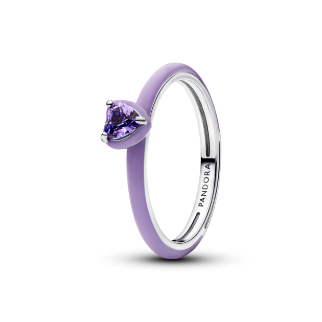 193088C04-52 - Pierścionek Fioletowa czakra serca-193088C04-52