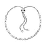 590524CZ-1 - Lśniąca bransoletka tenisowa 590524CZ-1