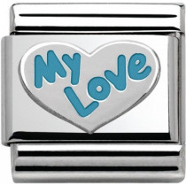330202 32 - Composable Silver My love 330202/32