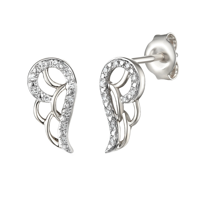 e71615w - Kolczyki z brylantami E71615W