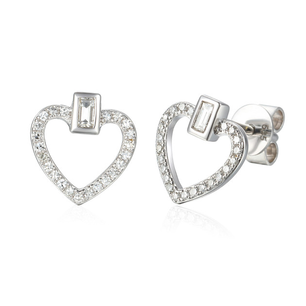 e67581w - Kolczyki z brylantami E67581W