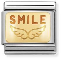 030284 38 - Composable Gold napis smile 030284/38