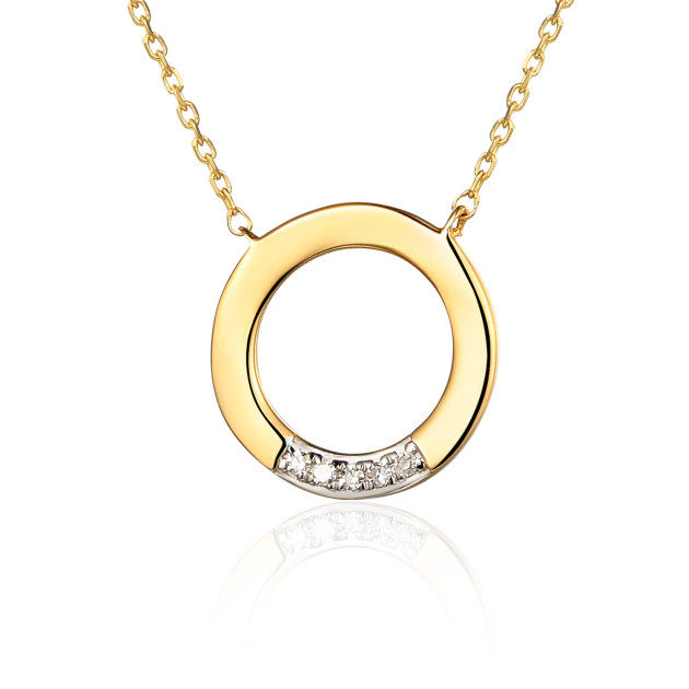 N06627YC  H/Si - Naszyjnik z brylantami N06627YC