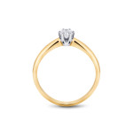 36031576/00 0,18ct - Pierścionek z brylantem 0,18ct JA-P576/00