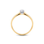 36031575/00 0,125ct - Pierścionek z brylantem 0,125 ct  JA-P575/00