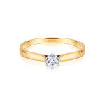 36031575/00 0,125ct - Pierścionek z brylantem 0,125 ct  JA-P575/00