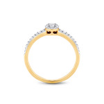 36031577/00 0,12ct - Pierścionek z brylantami 0,20ct JA-P577