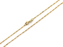 LA673a - Łańcuszek złoty, figaro