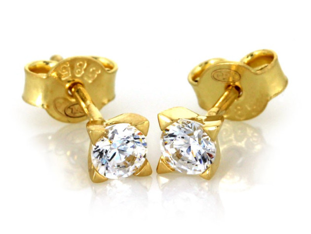 KL208 - Kolczyki złote KL208