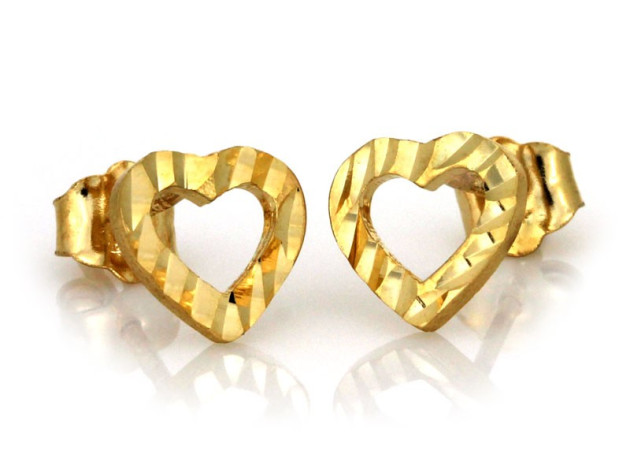 KL5713A - Kolczyki złote KL5713A