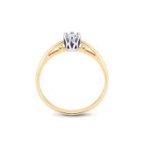 36031379/00 0,18ct - Pierścionek z brylantem 0,18ct JA-P379/00