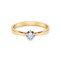 36031379/00 0,18ct - Pierścionek z brylantem 0,18ct JA-P379/00