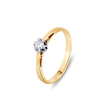 36031379/00 0,18ct - Pierścionek z brylantem 0,18ct JA-P379/00