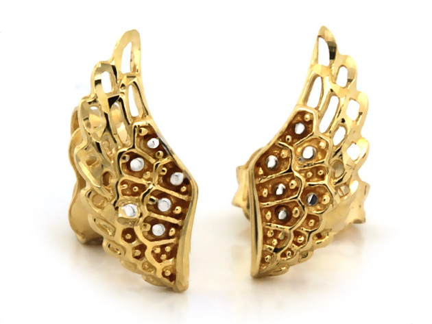 KL9477 - Kolczyki złote KL9477