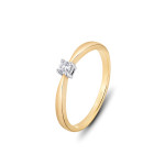 523-1852f - Pierścionek z brylantem 0,10ct JC-P2