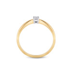 523-1852f - Pierścionek z brylantem 0,10ct JC-P2
