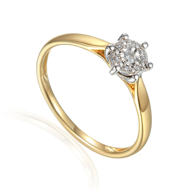 R73422YW - Pierścionek z brylantami R73422YW